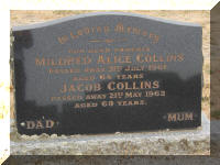 Headstone: Jacob and Mildred