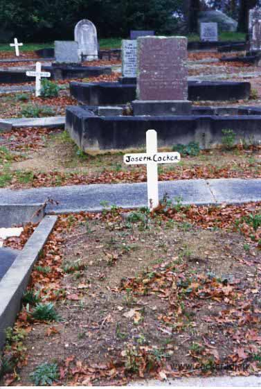 Joseph Cocker grave