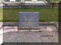 Edmund and Sarah Hingston headstone Deloraine